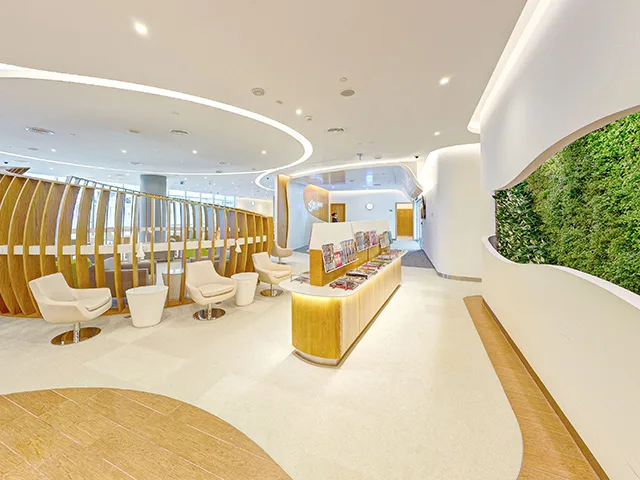 Virgin Atlantic lounge interior, illustrating context for the Gold article.
